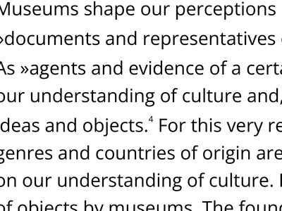 [Examining Museum Collections Through a Network Lens. A Case Study of the Metropolitan Museum of Art and the Victoria and Albert Museum]